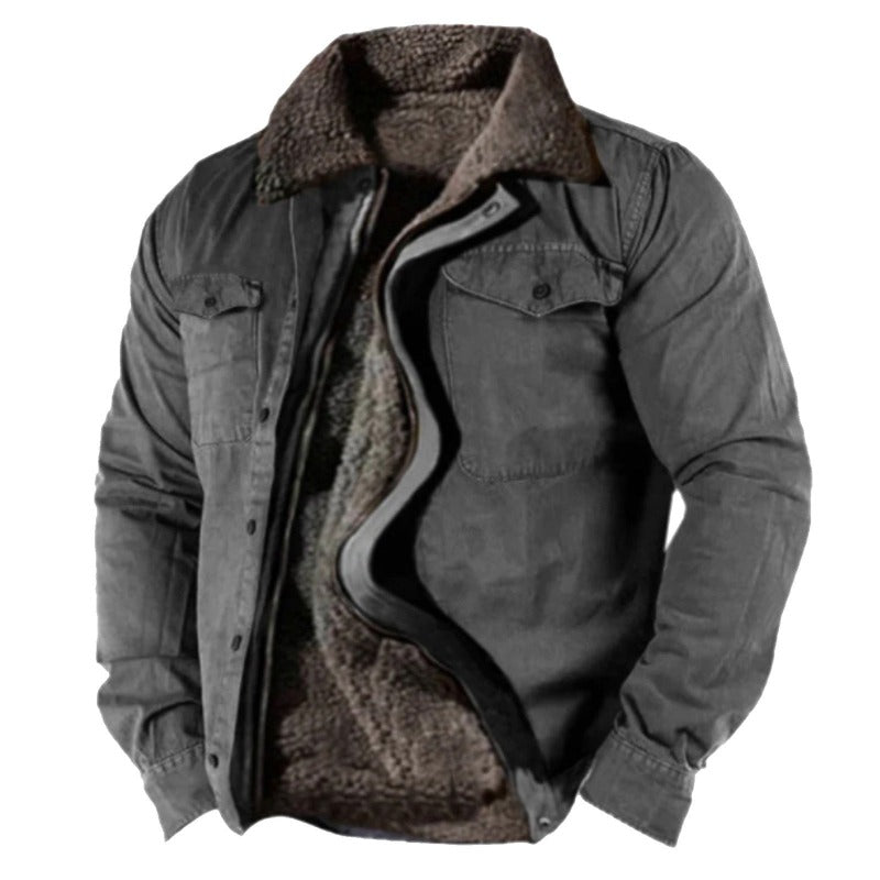 Heritage Warm quilted jacket with modern silhouette for men | Thomas