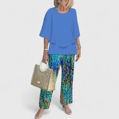 Elegant tailored two-piece set for women | Martha -10