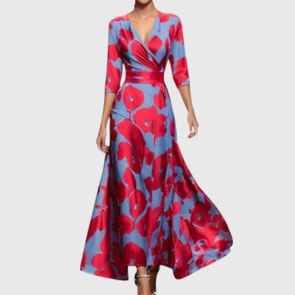Elegant classic everyday dress for women | Leila -1