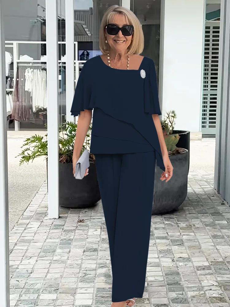 Elegant formal two-piece tailored set for women | Beatrice -4
