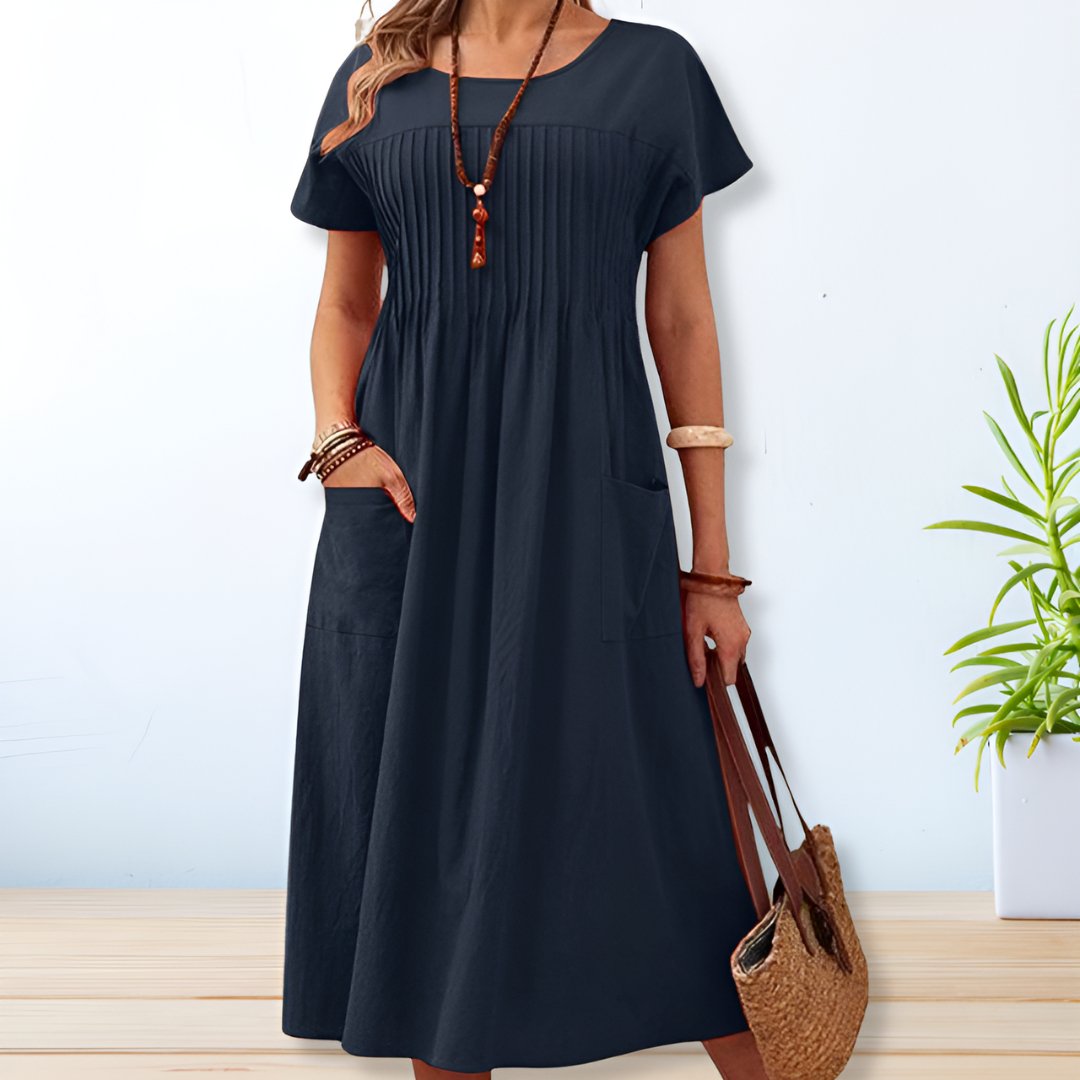 Relaxed everyday casual dress for women | Jacqueline -3