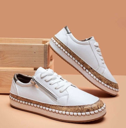 Boosted Floral zipper sneakers for women | Oluchi