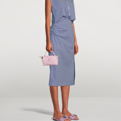 Stashing Elan mini pouch bag with strap for women | Longchamp