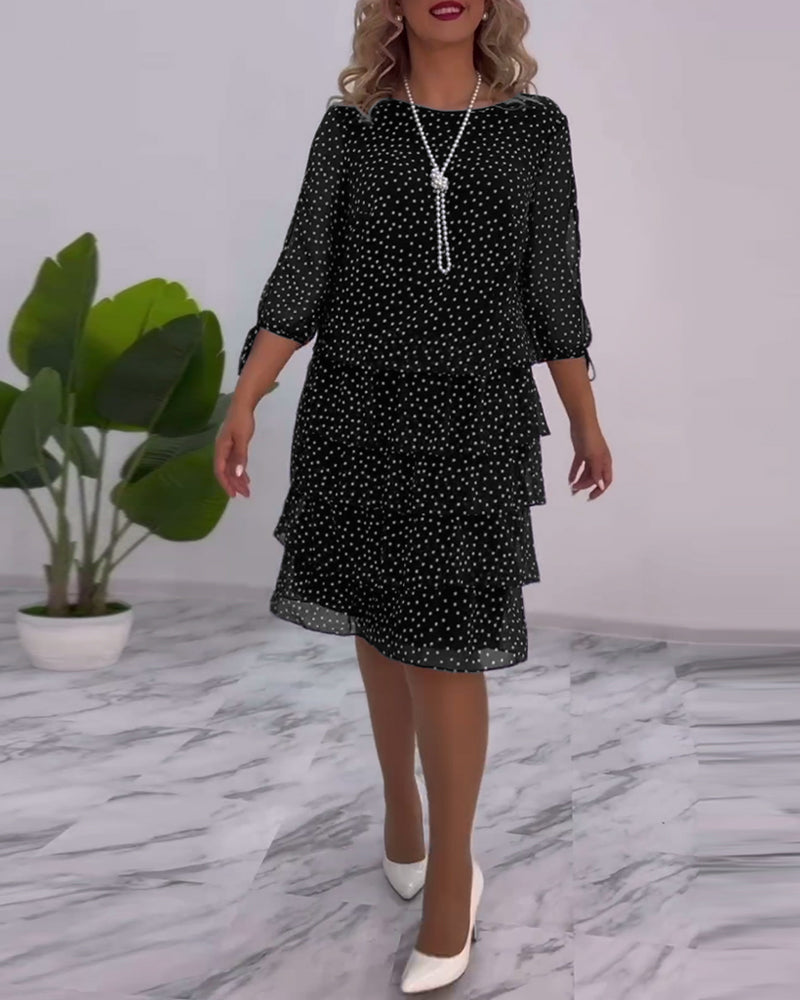 Elegant relaxed winter dress for women | Auterelle -7
