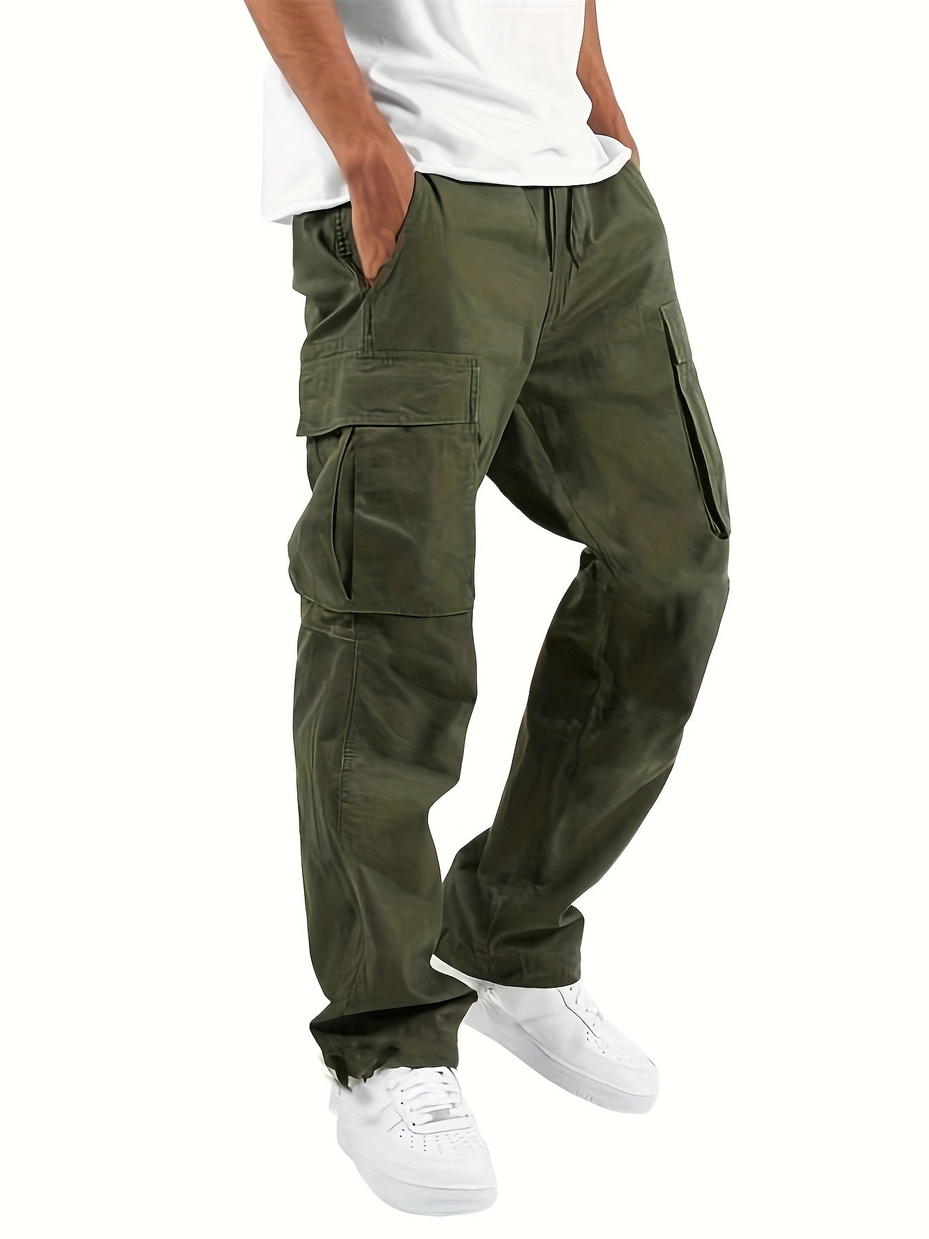 Seamed Oversized cargo pants for men | Chris