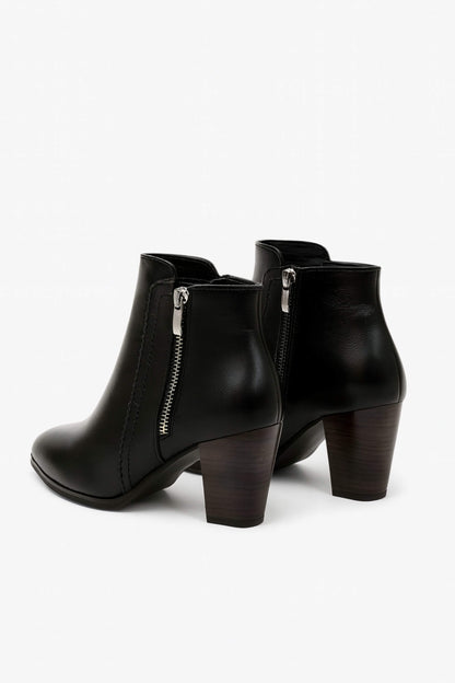 Voyager Ankle boots with chunky mid-heel for women | Caurelle