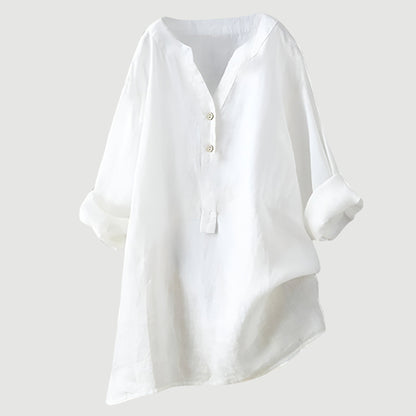 Relaxed everyday tunic top for women | Lea -4
