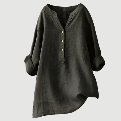 Relaxed everyday tunic top for women | Lea -7