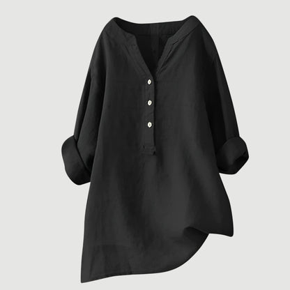 Relaxed everyday tunic top for women | Lea -5