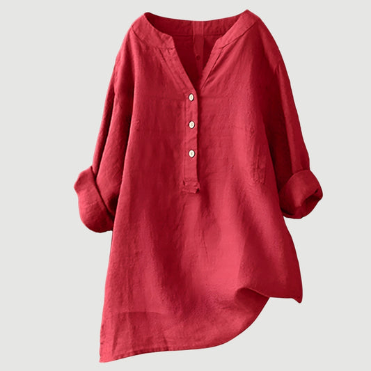 Relaxed everyday tunic top for women | Lea -1
