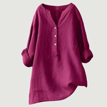 Relaxed everyday tunic top for women | Lea -6