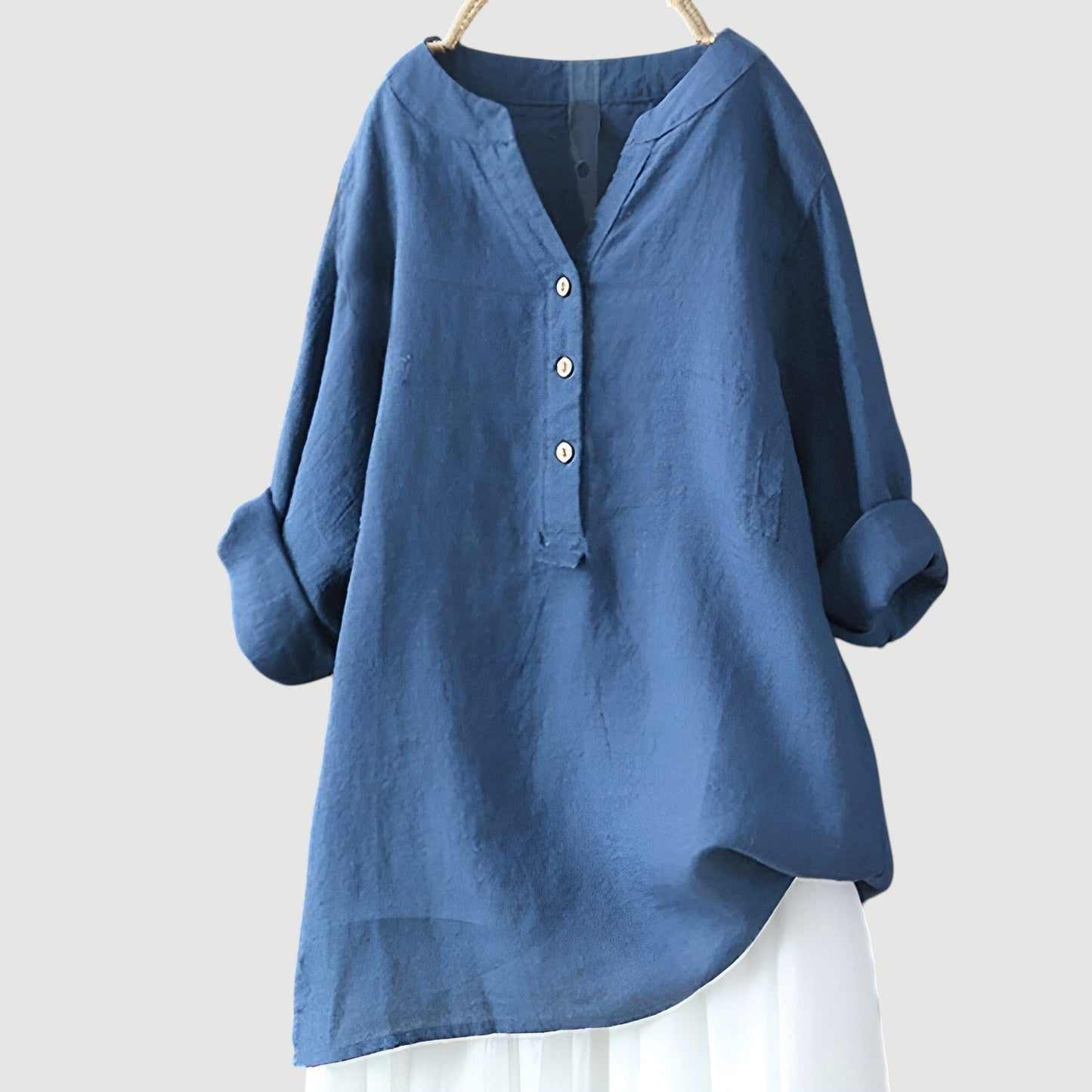Relaxed everyday tunic top for women | Lea -9