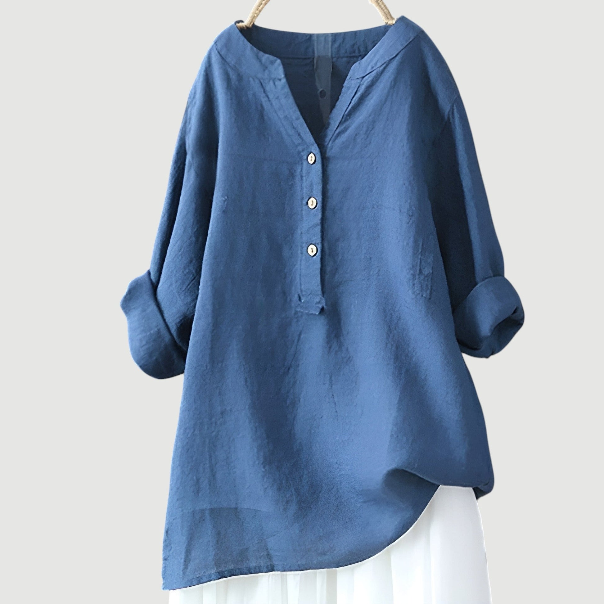 Relaxed everyday tunic top for women | Lea -9