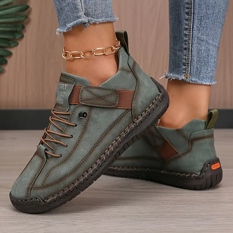 Classic orthopaedic everyday trainers for women | Millie -9