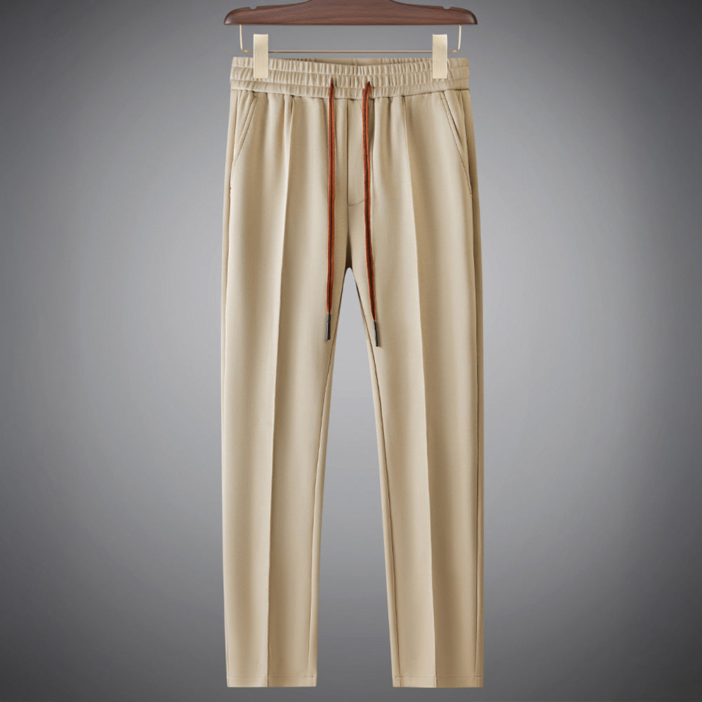 Two-piece lounge set with straight-leg trousers for men | Cade -6