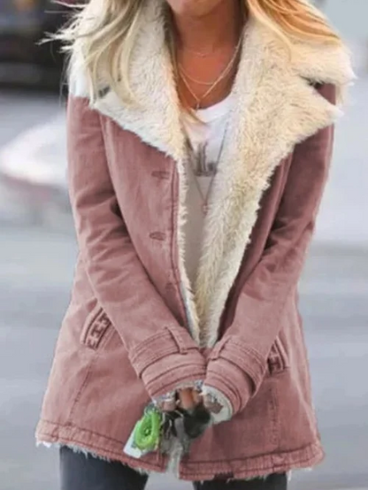 Cosy soft-lined winter jacket for women -2