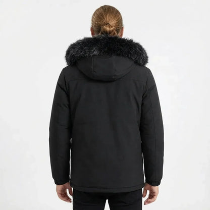 Warm classic quilted puffer jacket for men -6