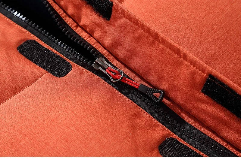 Warm waterproof insulated winter parka for men -10
