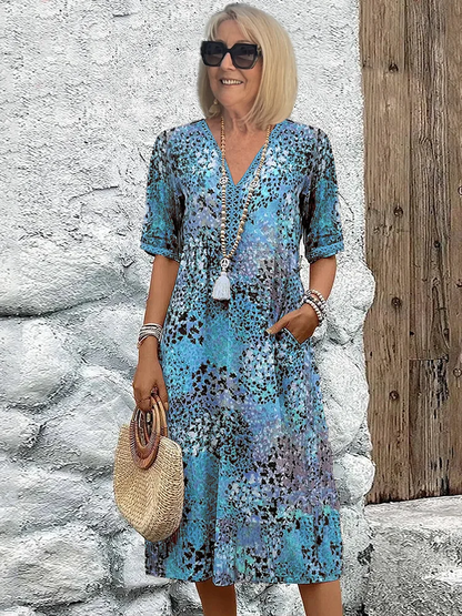 Elevated Effortless midi dress for women | Jessica
