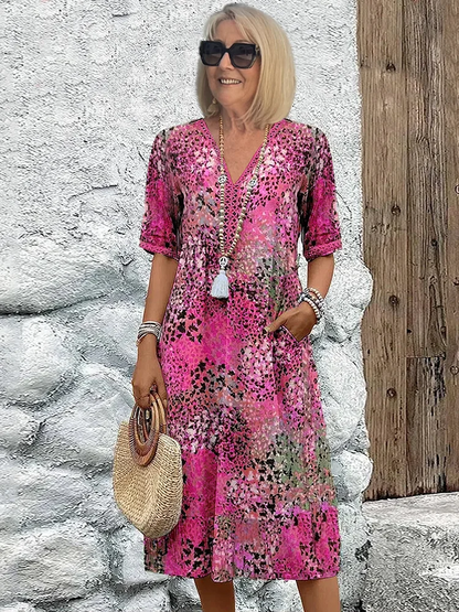 Elevated Effortless midi dress for women | Jessica