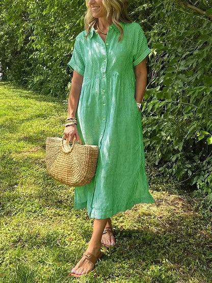 Elegant flowing everyday maxi dress for women | Ruby -4