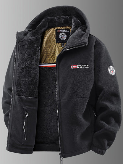 Thermal fleece winter jacket for men | Nathaniel -7
