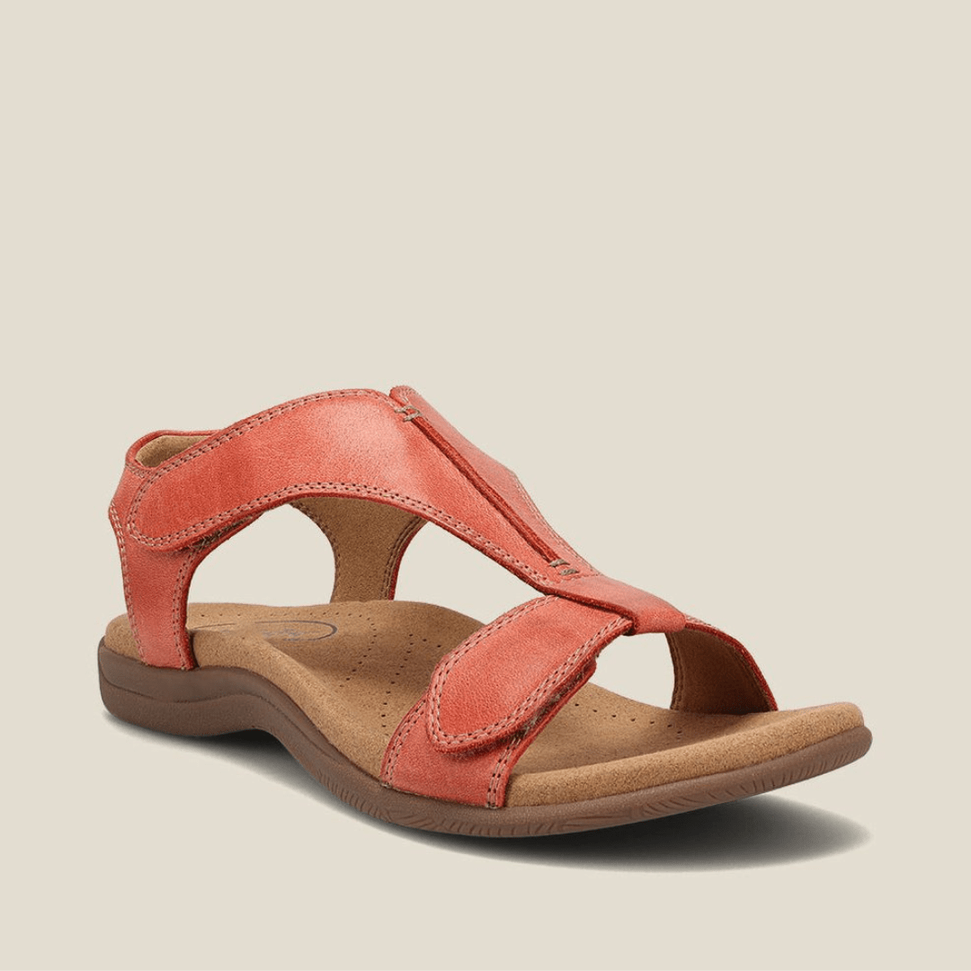 Vacation Supportive sandals with adjustable straps for women | Zara