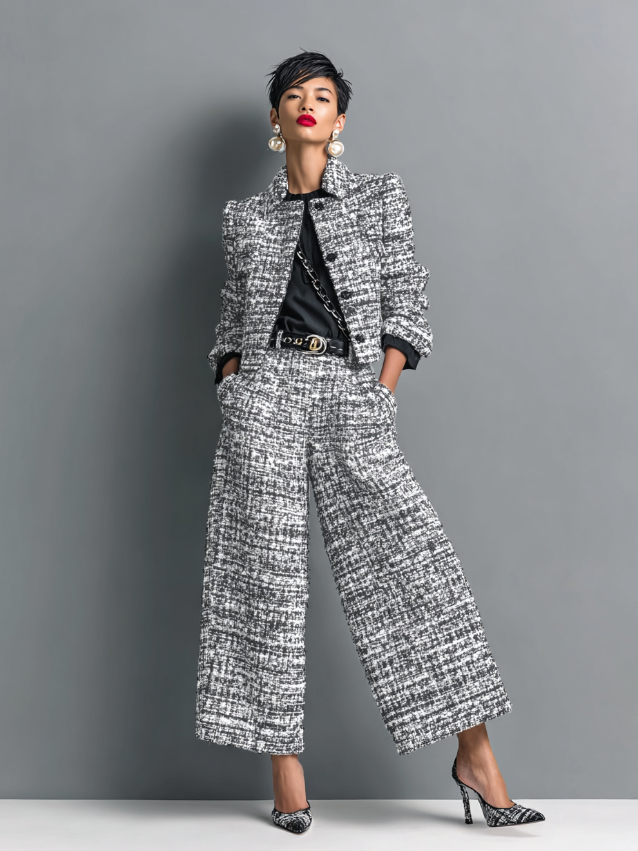 Stylish relaxed two-piece set for women | Akira -2