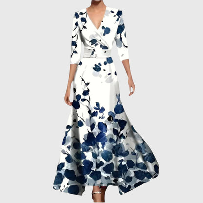 Elegant classic everyday dress for women | Leila -4