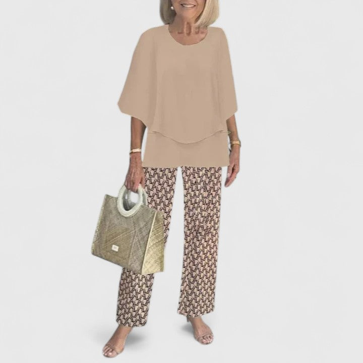 Elegant tailored two-piece set for women | Martha -15