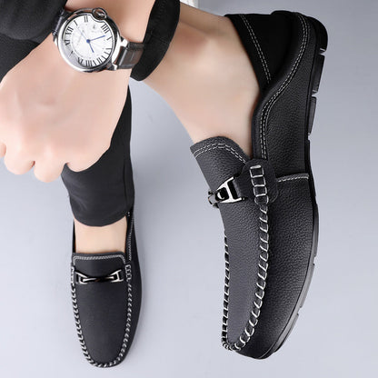 Classic genuine leather loafers for men | Melver -2
