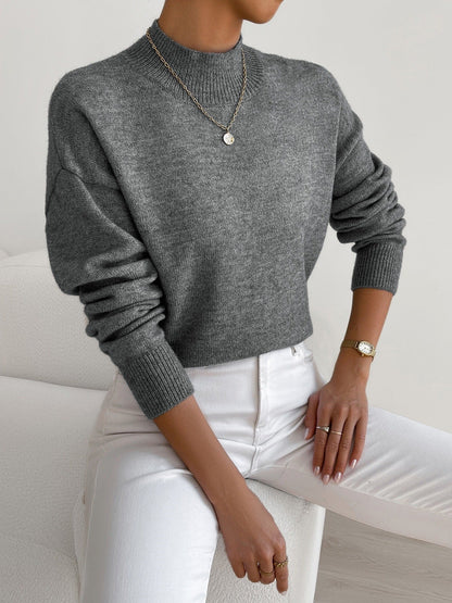 Soft cosy cashmere-blend jumper for women | Monaco -1