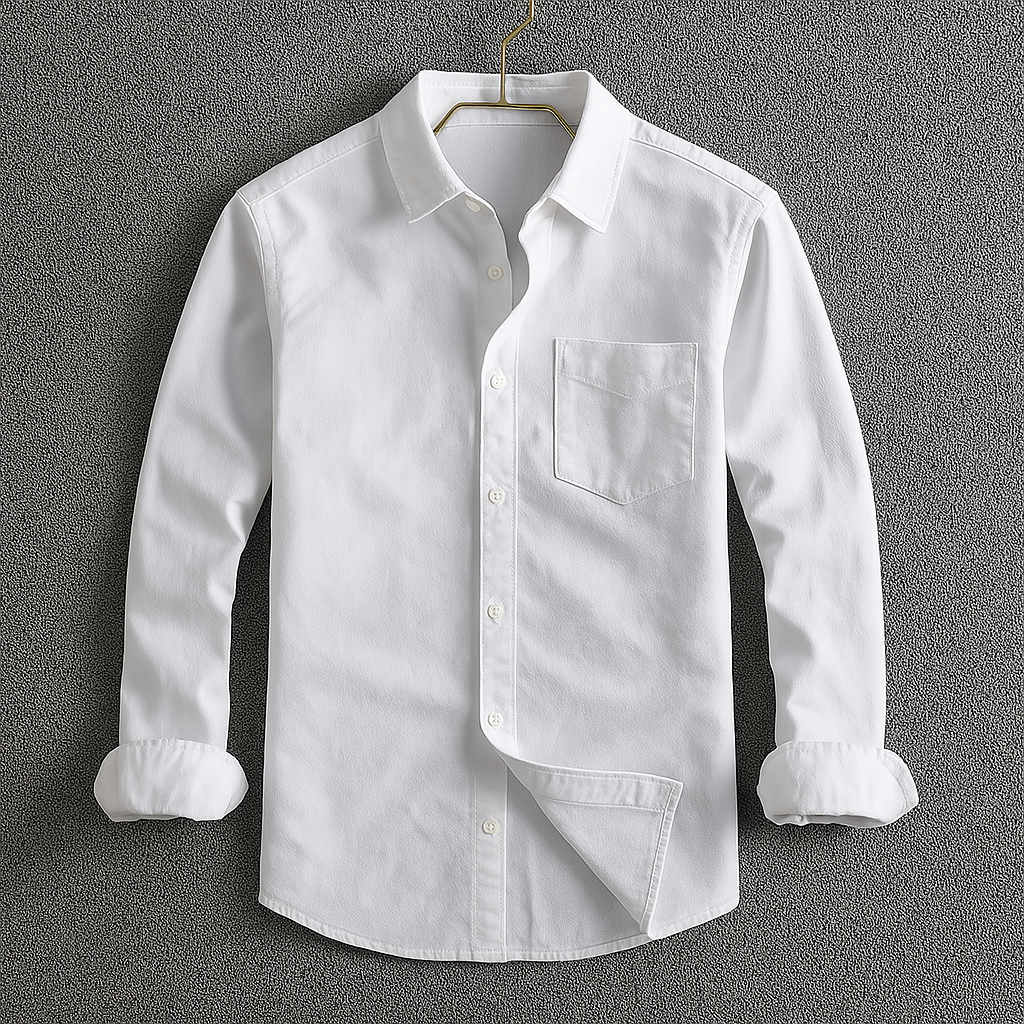 Classic relaxed everyday shirt for men | Elmor -5