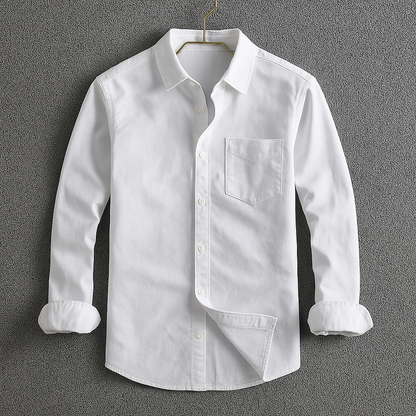 Classic relaxed everyday shirt for men | Elmor -5