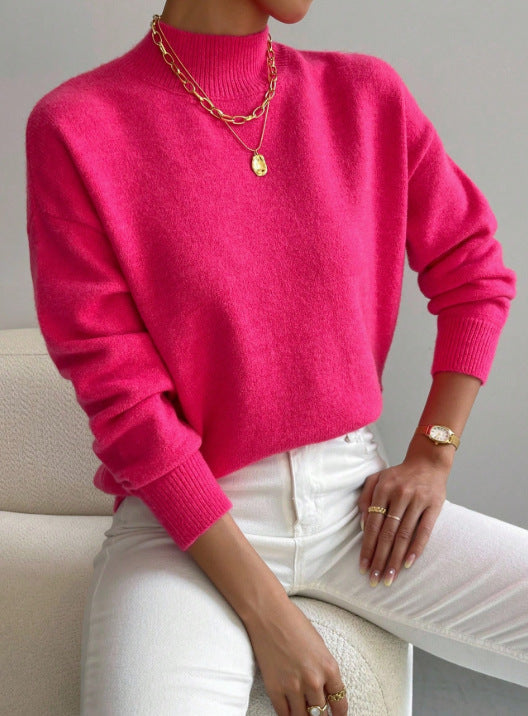 Soft cosy cashmere-blend jumper for women | Monaco -9