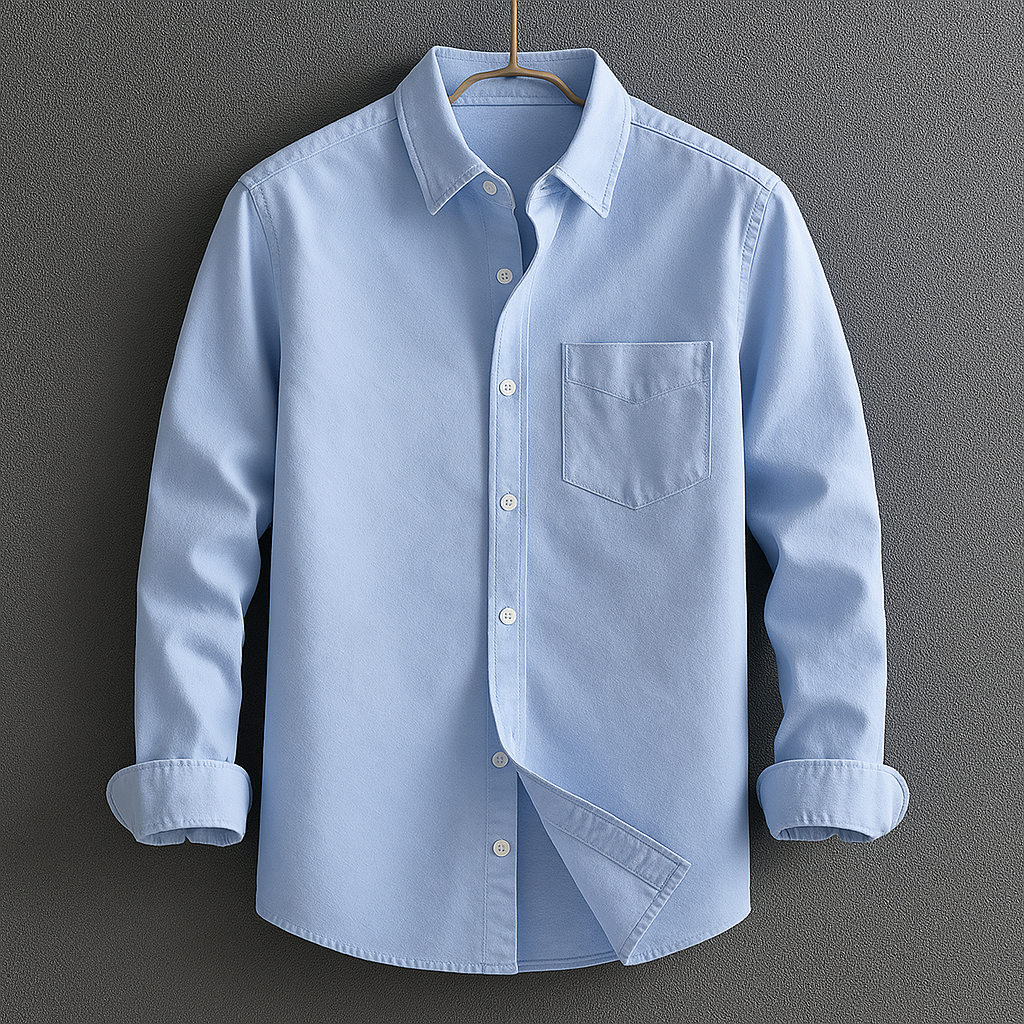 Classic relaxed everyday shirt for men | Elmor -4