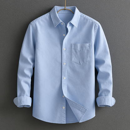 Classic relaxed everyday shirt for men | Elmor -4