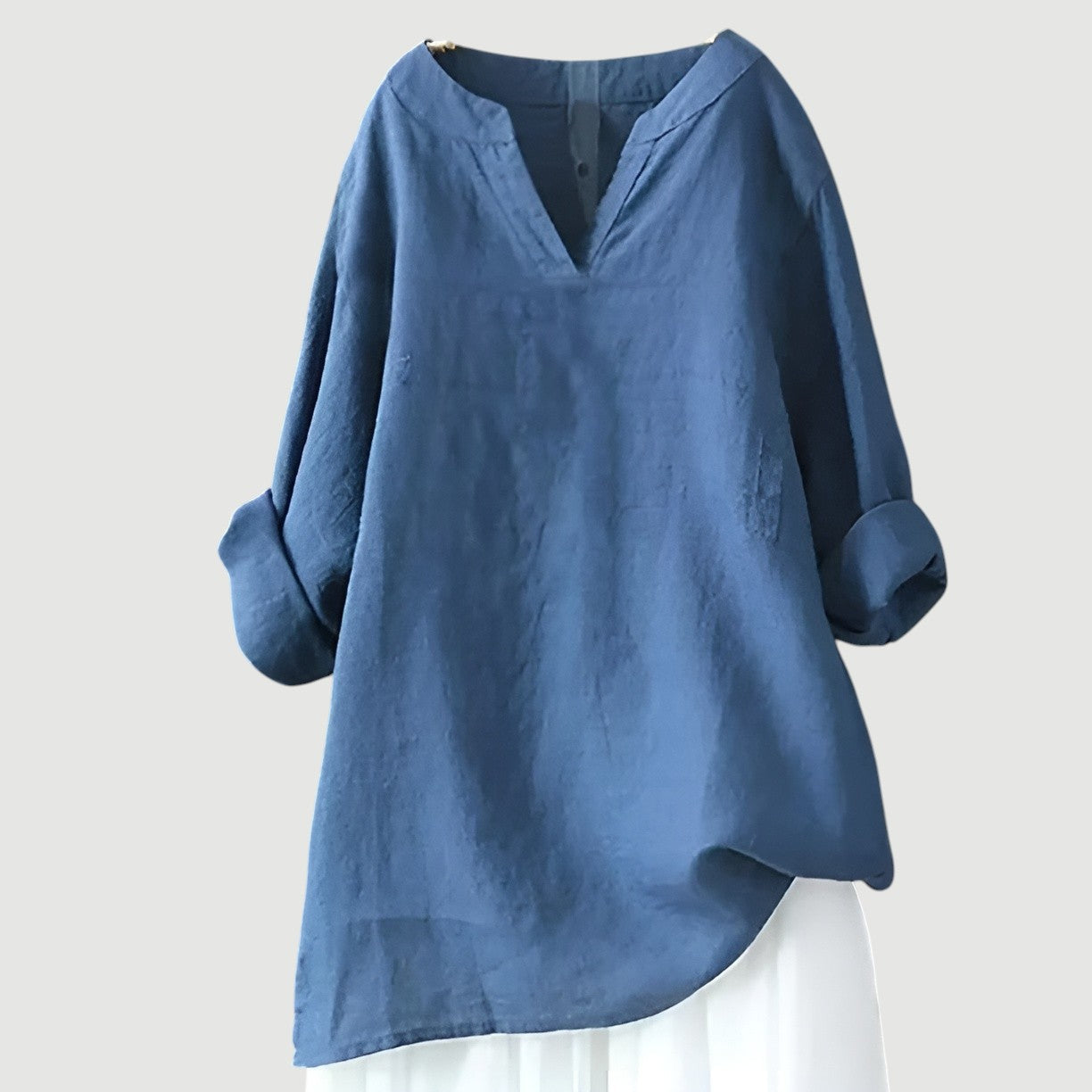 Everyday relaxed longline tunic top for women | Elise -1