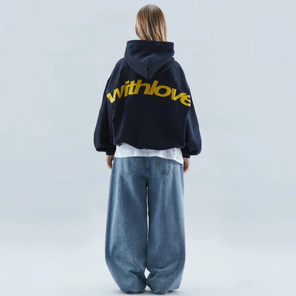 Relaxed oversized everyday hoodie for women -3