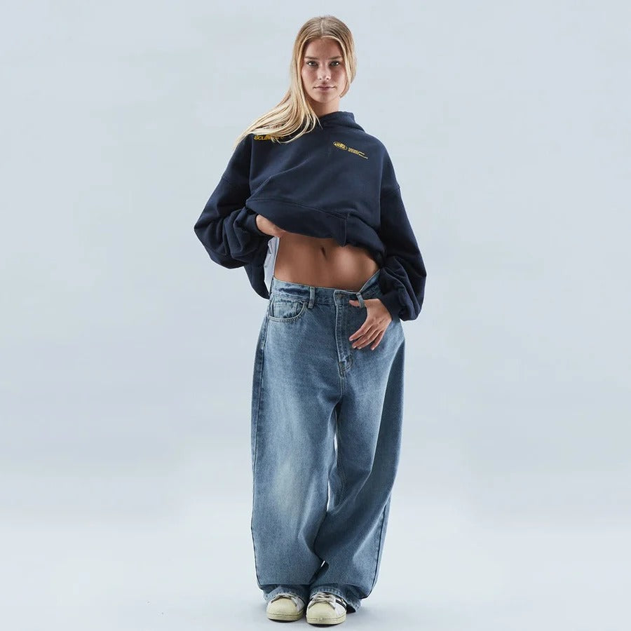 Relaxed oversized everyday hoodie for women -4