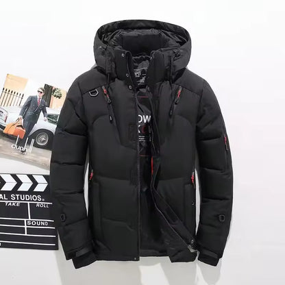 Warm waterproof insulated winter parka for men -2