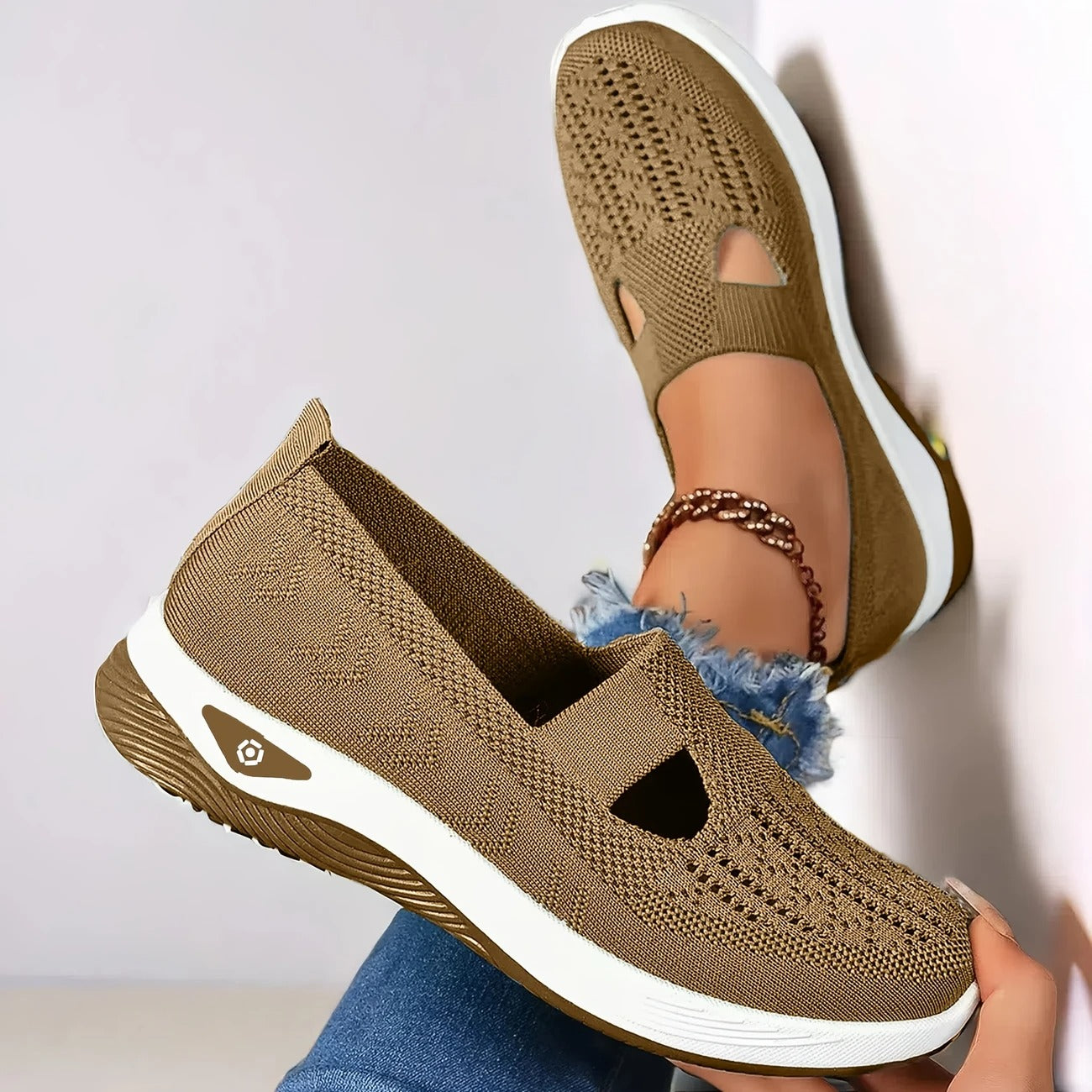 Breathable non-slip orthopedic comfort shoes for women -7
