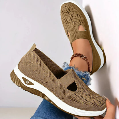 Breathable non-slip orthopedic comfort shoes for women -7