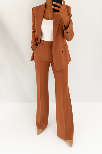 Tailored smart two-piece suit for women | Julie -4