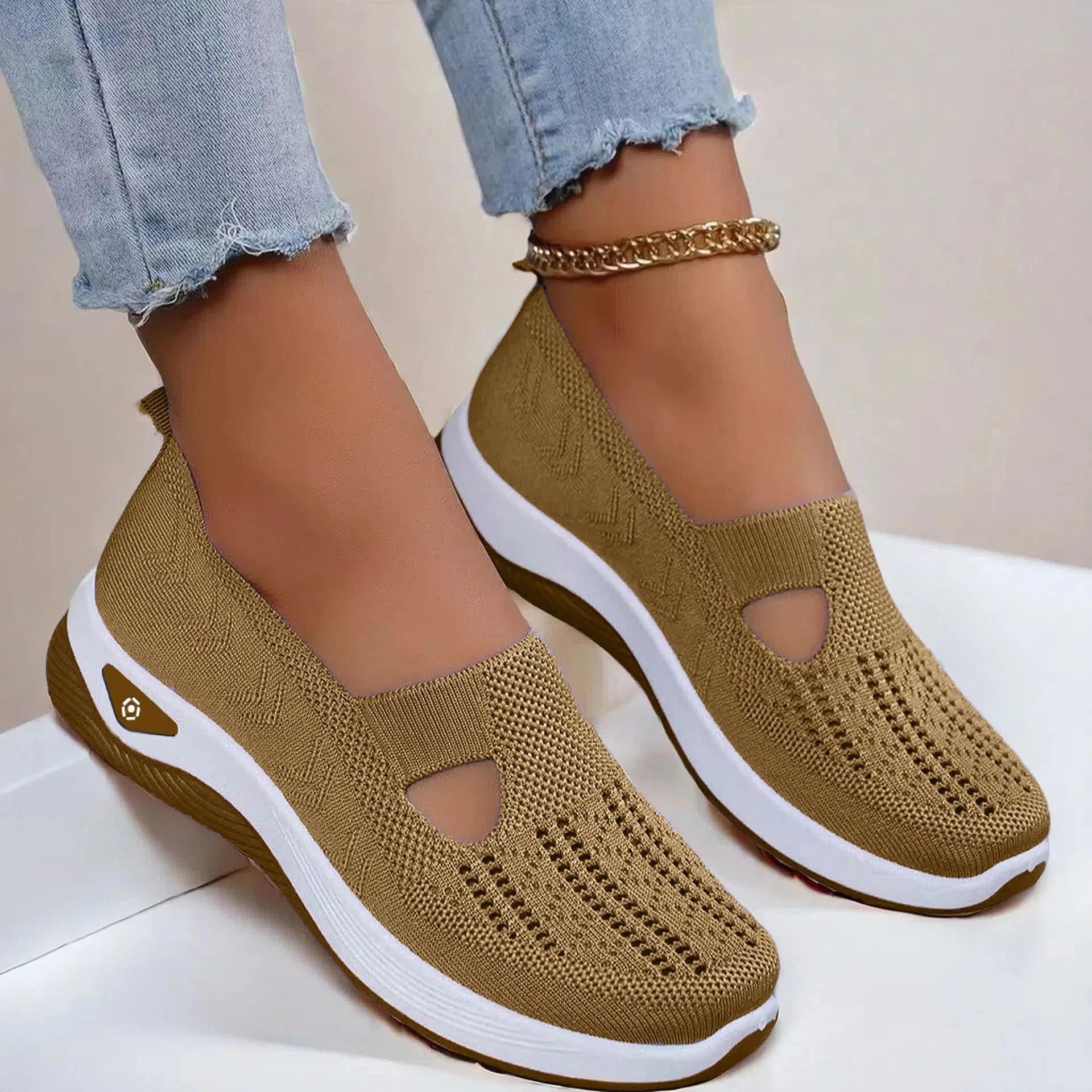 Breathable non-slip orthopedic comfort shoes for women -6