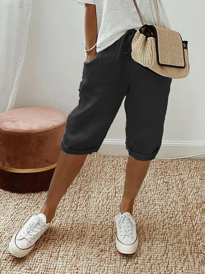 Wide Comfortable everyday shorts for women | Narella