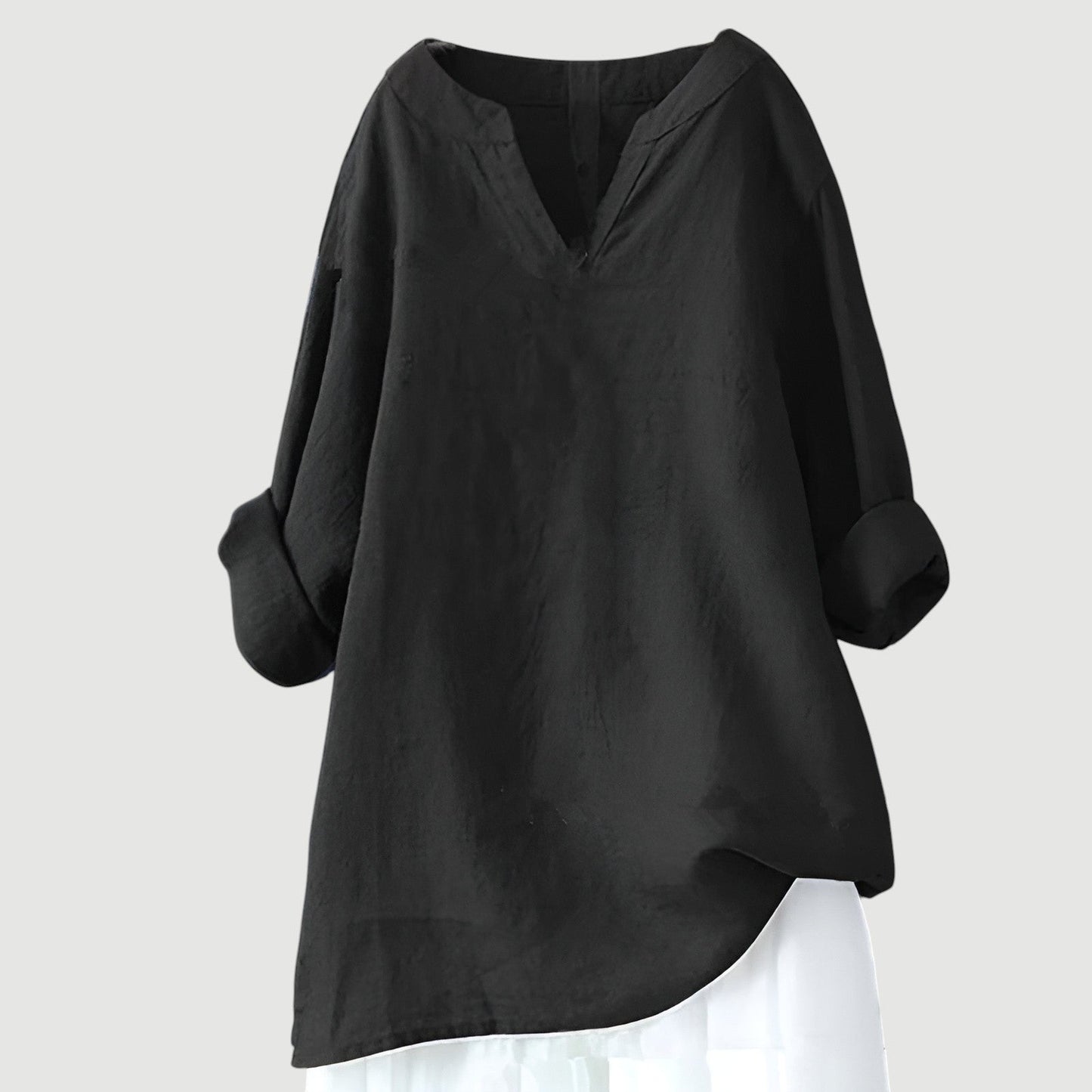 Everyday relaxed longline tunic top for women | Elise -7