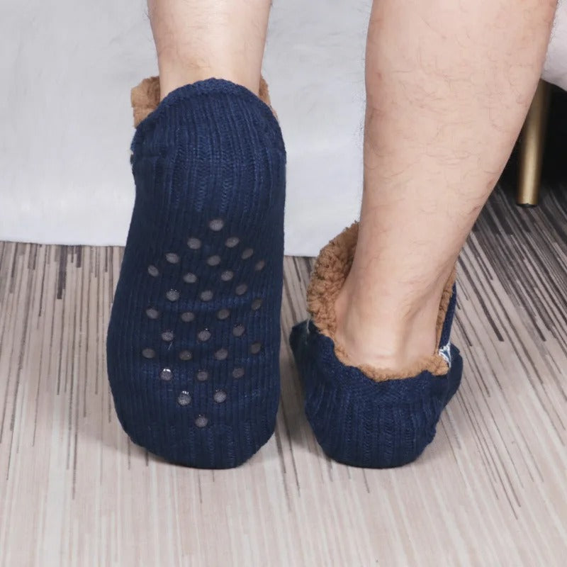 Refined Winter-warm non-slip house socks for women | Sofie