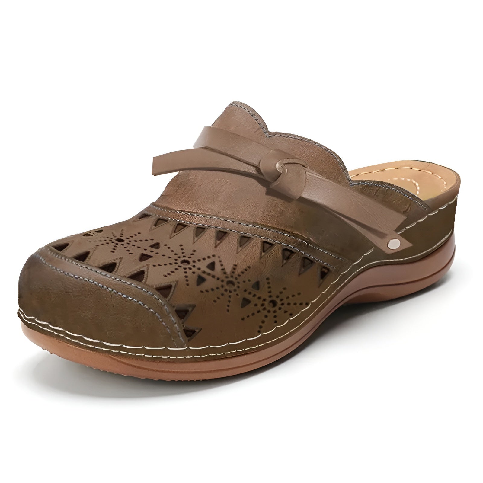 Supportive adjustable-fit everyday sandals for women | Anette -6