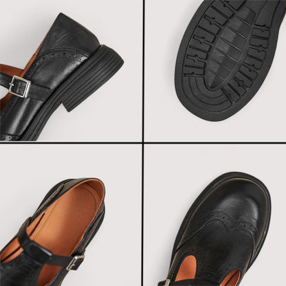Classic orthopaedic mary jane ballet flats for women | Valerie -3